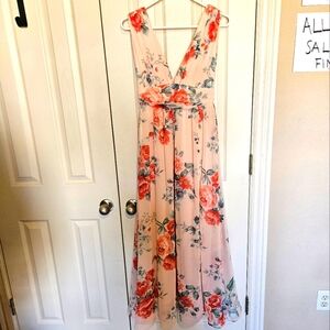 Lulus Floral Maxi Dress
